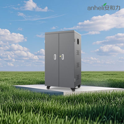 Galvanized Sheet Tablet Charging Cabinet Big Capacity 64 USB Ports Charging Cart