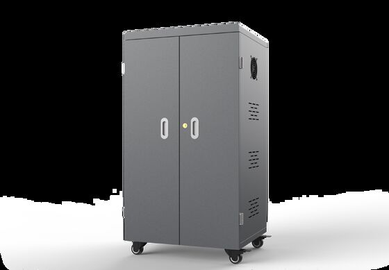 Multifunctional Tablets USB Type Charging Trolley Smart Charging Cabinet