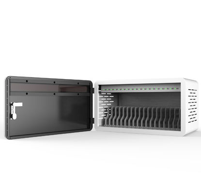 18 Ports iPad Charging Cabinet with 8S Protection System and Galvanized Sheet Construction
