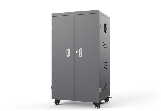 Ipads Tablet Charging Cabinet Galvanized Sheet Big Capacity 64 Slots