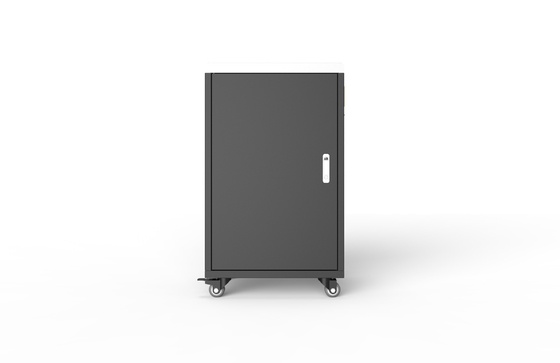 42 Ports Charging Galvanized Sheet Tablet Storage Cabinet AC Power