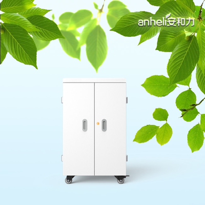 AC Power Type 42 Slots Charging Cabinet Ipads Charging Cart