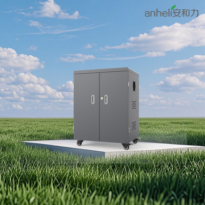 54 Charging Ports USB Charging Cart with 100-250V Input Cooling Fans and Locks for Secure Tablet Storage