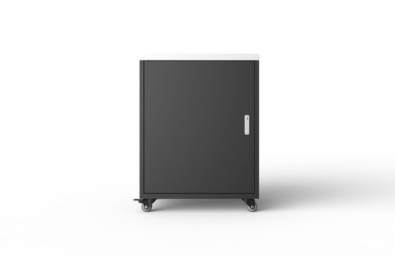 60 AC Ports Tablet Charging Cabinet with Locks and Keys Cooling Fans and German Medical Standard Wheels
