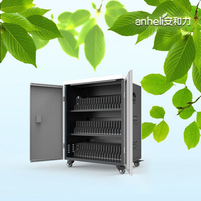 60 Ports AC Power Charging Cart with Galvanized Sheet Tablet Charging Cabinet