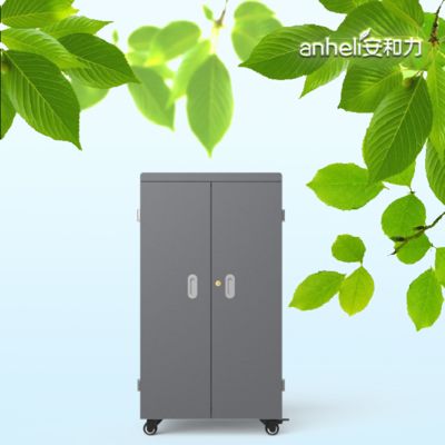 ABS Engineering Plastic 64 USB Slots Charging Cart Smart Charging Cabinet