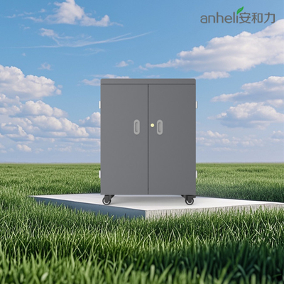54 USB Slots USB Charging Cart ABS Engineering Plastic Interlayer Type Charging Cabinet 