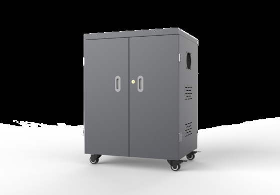 54 Slot USB Charging Cart with 8S Security Protection System