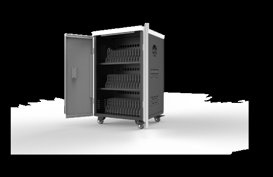 Tablets Ipad Charging Cabinet 42 Slots AC Power Charging Cart