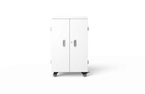 42 Slots AC Power Tablet Charging Cart with 4 Wheels and 2 Wheels with Brake