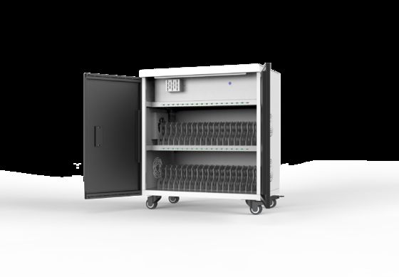 Fully Assembled Ipad Charging Cabinet with 36 USB Ports and 12.9'' Screen Compatibility