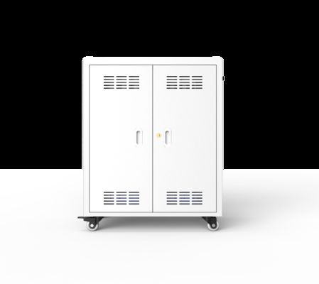 Laptops Charging Cabinet 30 AC Power Directly Charging Cart