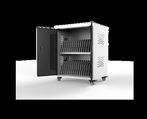 Good Quality Laptops Chromebooks Charging Cart With AC Power Sockets