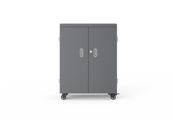 54 Ports USB Charging Cabinet with 8S Security Protection and Galvanized Sheet Construction