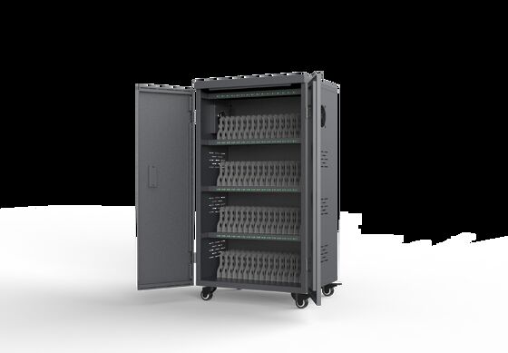 Big Capacity USB Ports Tablets Charging Trolley 64 Ports Charging Cart