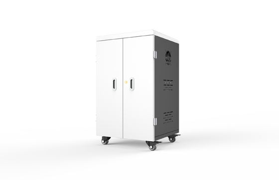42 Slots AC Power Type Charging Trolley Ipad Charging Cabinet For Tablets