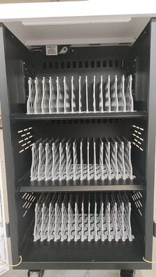 42 Ports AC Power Ipad Charging Cabinet Tablets Charging Trolley