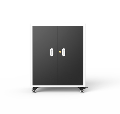 30 Slots Tablets Laptop Charging Cabinet AC Power Sockets Directly Charging Type Charging Cart