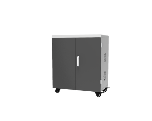 New Version 36 USB Ports Charging Cart USB Type Tablets Charging Trolley