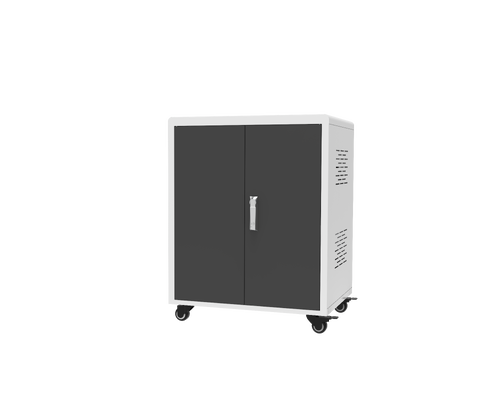 New Version 30 AC Power Sockets Laptop Charging Cabinet 30 Slots Charging Trolley