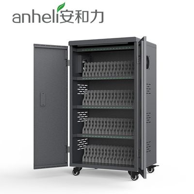 54pcs Tablets Chromebook Laptop Charging Trolley For Schools FCC RoHS