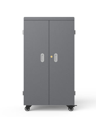 ABS Engineering Plastic Mobile Charging Cabinet Cart Galvanized