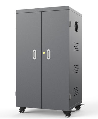 ABS Engineering Plastic Mobile Charging Cabinet Cart Galvanized
