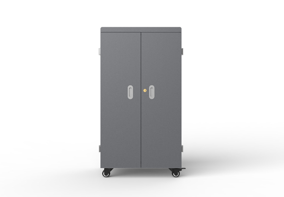 8S Security USB Charging Cart 64 Bays Charging Cabinet