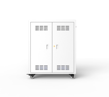 30 Bays Chromebooks Notebooks Laptop Charging Cabinet AC Power Type