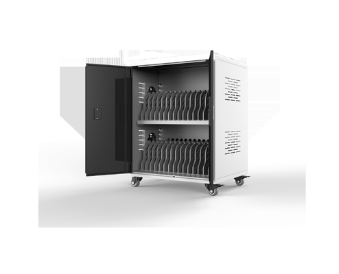 30 Bays Chromebooks Notebooks Laptop Charging Cabinet AC Power Type
