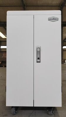 Tablets Ipads AC Type Charging Cabinet 42 Ports Charging Cart
